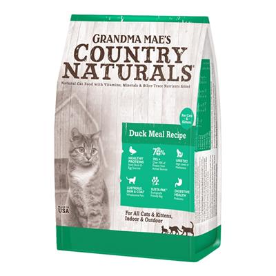 Grandma Mae's Country Naturals Dry Cat & Kitten Food Duck 6lb