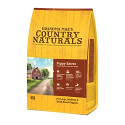 Grandma Mae's Country Naturals Premium All Natural Puppy Dry Dog Food Chicken 4lb