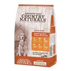 Grandma Mae's Country Naturals Grain Free LID Dry Dog Food Chicken & Chicken Meal 4lb