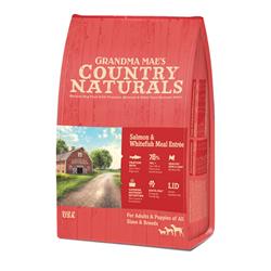 Grandma Mae's Country Naturals Dry Dog Food Salmon & Whitefish Meal 4lb