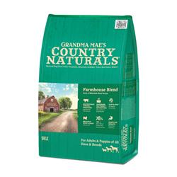 Grandma Mae's Country Naturals Farmhouse Blend Dry Dog Food Pork & Whitefish 24lbs