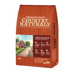 Grandma Mae's Country Naturals Premium All Natural Adult Dry Dog Food Chicken & Rice 12lb