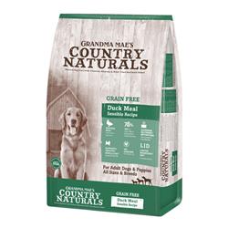 Grandma Mae's Country Naturals Grain Free LID Dry Dog Food Duck Meal Sensible 23lb