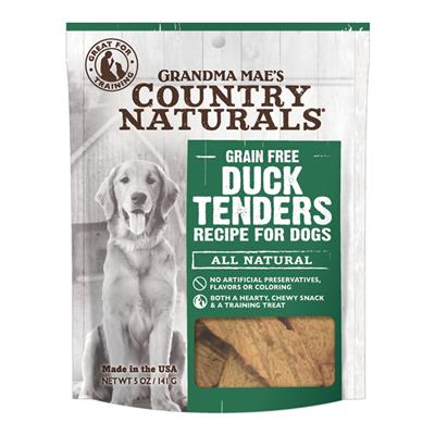 Grandma Mae's Country Naturals Grain Free Duck Tenders Dog Treats 1ea/5 oz