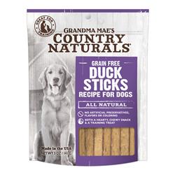 Grandma Mae's Country Naturals Grain Free Duck Sticks Dog Treats 1ea/5 oz.