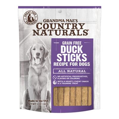 Grandma Mae's Country Naturals Grain Free Duck Sticks Dog Treats 1ea/5 oz.