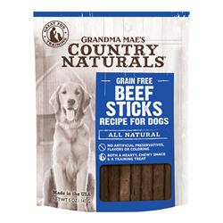 Grandma Mae's Country Naturals Grain Free Beef Sticks Dog Treats 1ea/5 oz