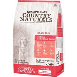Grandma Mae's Country Naturals Grain Free LID Dry Dog Food Lamb & Lamb Meal 23lb