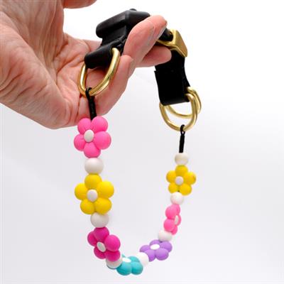 Flower Bracelet Dog Collar | Beaded Dog Collar