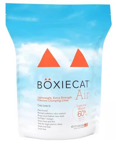Boxiecat Cat Air Lightweight Extra Strength Litter 6.5Lbs