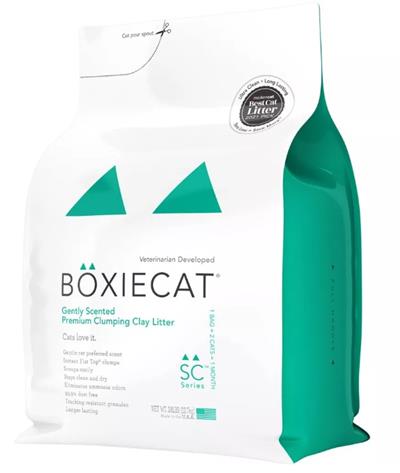 Boxiecat Cat Gently Scented Premium Litter 28Lbs