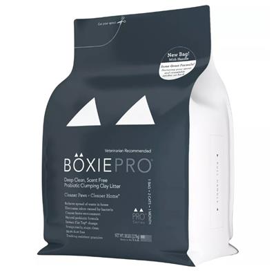 Boxiecat Cat Pro Scent - Free Deep Clean Clumping Litter 28Lbs