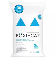 Boxiecat Cat Scent Free Clay Litter 40Lbs