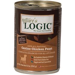 Natures Logic Dog Chicken 13.2oz. (Case of 12)