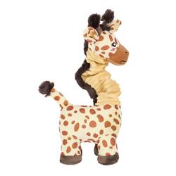 ZippyPaws Bungee Buddiez Giraffe Dog Rope Toy