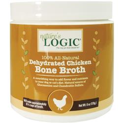 Natures Logic Dog Dehydrated Chicken Bone Broth 6oz.