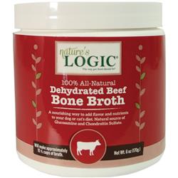 Natures Logic Dog Dehydrated Beef Bone Broth 6oz.