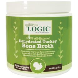 Natures Logic Dog Dehydrated Turkey Bone Broth 6oz.