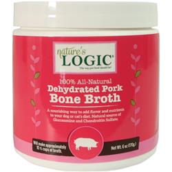 Natures Logic Dog Dehydrated Pork Bone Broth 6oz.