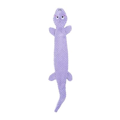 ZippyPaws Rope Reptilez Purple Lizard Dog Rope Toy