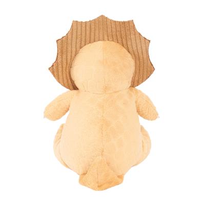 ZippyPaws ecoZippy Dinoz Triceratops Plush Dog Toy