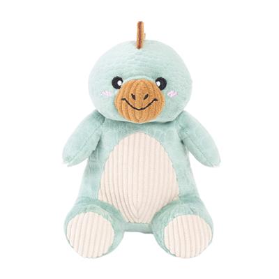 ZippyPaws ecoZippy Dinoz Stegosaurus Plush Dog Toy