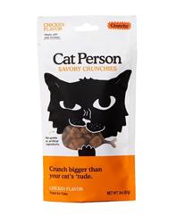 Cat Person Cat Crunchies Treat Chicken 2Oz