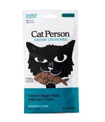 Cat Person Cat Crunchies Treat Salmon 2Oz
