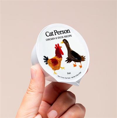 Cat Person Cat Pate Chicken & Duck 2.75Oz 24 Pack