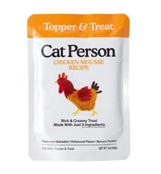 Cat Person Cat Mousse Chicken 3Oz Pouch 12 Pack