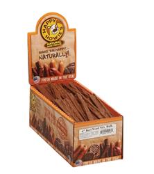 Happy Howie Dog Beef Woof Stix 6 Inch 80 Pack