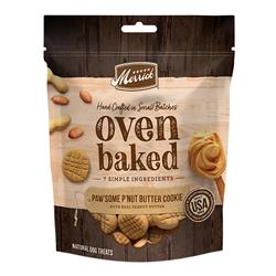 Merrick Dog Oven Baked Pawsome Peanut Butter 11oz. (Case of 6)