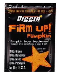 DIGGIN YOUR DOG DOG & CAT FIRM UP! PUMPKIN DIGESTIVE AID 1OZ TRIAL