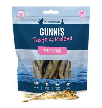 Gunnis Cat Whole Herring 1.5oz.
