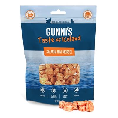 Gunnis Cat Mini Morsel Salmon 1.5oz.