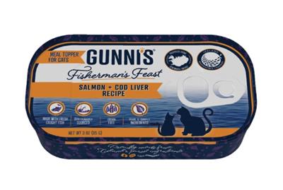 Gunni'S Cat Salmon Cod Liver 3Oz 17 Pack