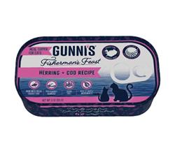 GUNNI'S CAT HERRING & COD RECIPE 3OZ 17 PACK