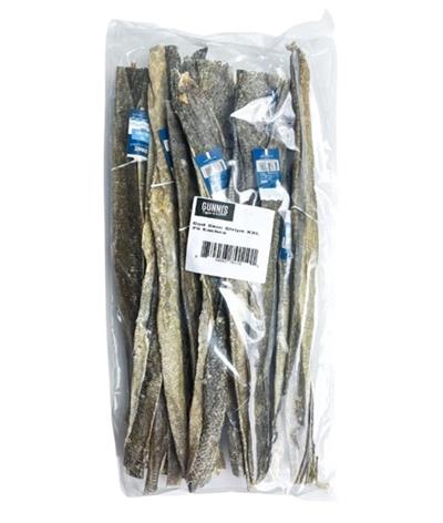 Gunnis Dog Cod Skin Long Strips 25 Count
