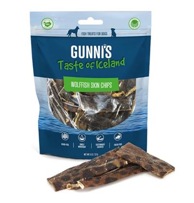 Gunnis Dog Wolf Fish Skins 9 oz.