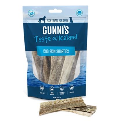 Gunnis Dog Cod Skins Shorties 2.5oz.