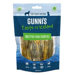 Gunnis Dog Wolf Fish Skin Shorites 2.5oz.