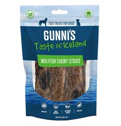 Gunnis Dog Chewy Sticks Wolf Fish 3Pack