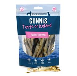 Gunnis Dog Whole Herring 3.0oz.
