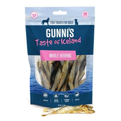 Gunnis Dog Whole Herring 3.0oz.