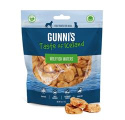 Gunnis Dog Wafers Wolf Fish 5oz.