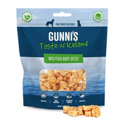 Gunnis Dog Baby Bites Wolf Fish 2.5oz.