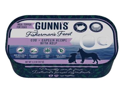 Gunni'S Dog Cod Capelin 4.5Oz