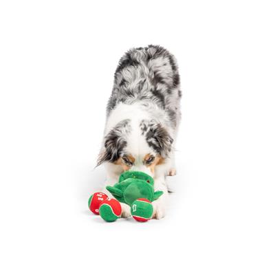 Squeak 'n Peek Christmas Tree Dog Toy