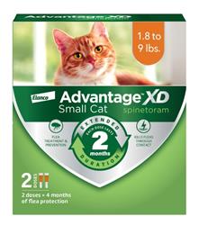 Elanco Advantage XD Cat Small - 2 Pack