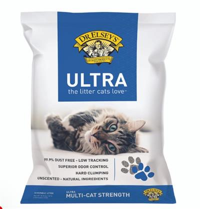 Dr. Elsey's Ultra Scoopable Multi-Cat Attract Litter 40lb